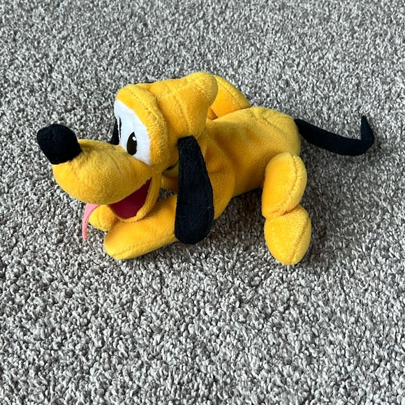 Disney Other - Vintage Walt Disney World Disneyland Pluto Plush Stuffed Animal